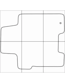 KIA SPORTAGE 2005-2010 Лекала автоковриков векторные
