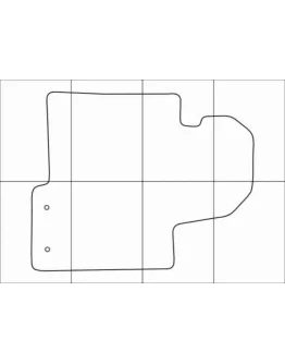 KIA SPORTAGE 2010-- Лекала автоковриков векторные