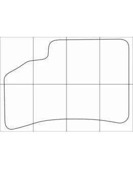 KIA СERATO 2004-2009 Лекала автоковриков векторные