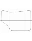 KIA СERATO 2004-2009 Лекала автоковриков векторные