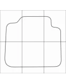 KIA СERATO 2004-2009 Лекала автоковриков векторные