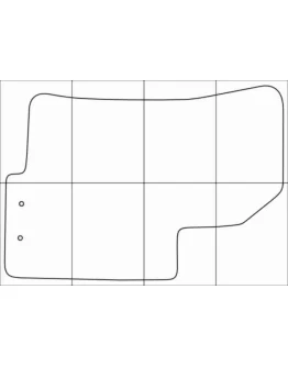 KIA СERATO 2009-2013 Лекала автоковриков векторные