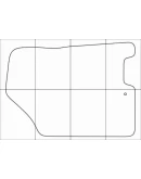 KIA СERATO 2013-16 Лекала автоковриков векторные