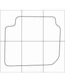 KIA СERATO 2013-16 Лекала автоковриков векторные