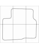 KIA СERATO Cоup 11-16 Лекала автоковриков векторные KIA СERATO Cоup 11-16 Лекала автоковриков векторные