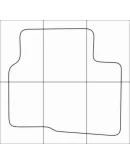 KIA СERATO Cоup 11-16 Лекала автоковриков векторные KIA СERATO Cоup 11-16 Лекала автоковриков векторные