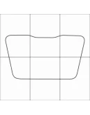 KIA СERATO Cоup 11-16 Лекала автоковриков векторные KIA СERATO Cоup 11-16 Лекала автоковриков векторные