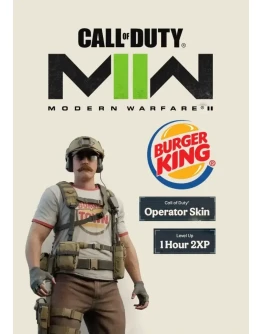 BURGER TOWN CКИН ОПЕРАТОРА + 1H 2XP Boost COD MW2