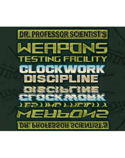Dr Professor Scientist's Weapons Testing Facility Key