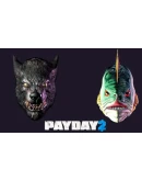 PAYDAY 2 - Lycanwulf and The One Below Masks DLC
