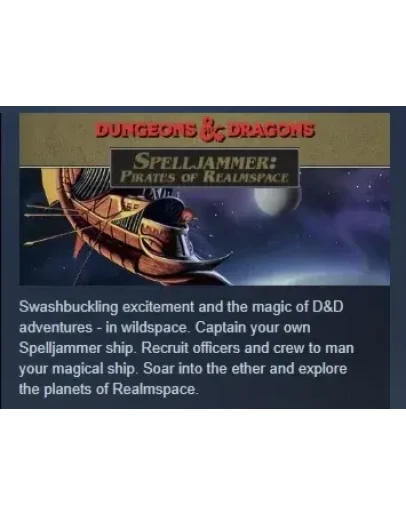 Spelljammer: Pirates of Realmspace АВТОДОСТАВКА STEAM Spelljammer: Pirates of Realmspace АВТОДОСТАВКА STEAM