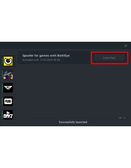 BE Spoofer Crooked Arms 30 days