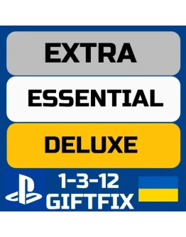 ПОДПИСКИ PS PLUS EA УКРАИНА ЛЮКС ЭКСТРА осн