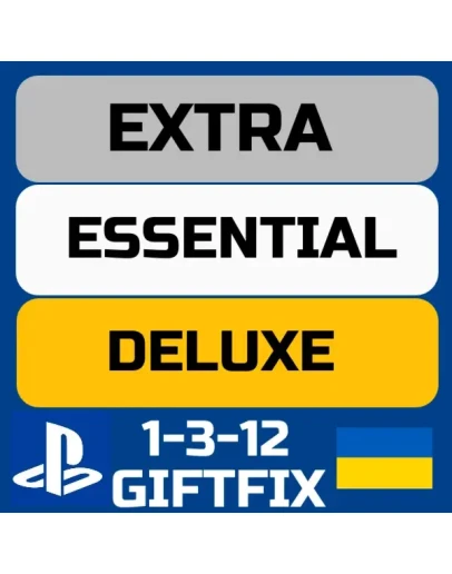ПОДПИСКИ PS PLUS EA УКРАИНА ЛЮКС ЭКСТРА осн