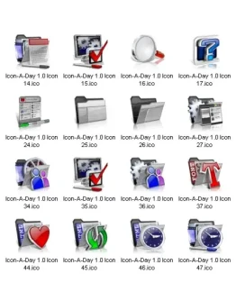 Иконки Icon-A-Day + БОНУС