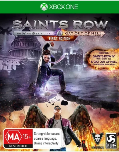 Saints Row IV: Re-Elected + Gat out of Hell XBOX КЛЮЧ