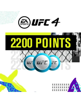 UFC 4: 2,200 Point Xbox One & XS Активация UFC 4: 2,200 Point Xbox One & XS Активация