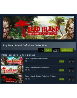 Dead Island Definitive Colletion 1+2+3Steam/Global