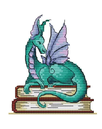 Эксклюзив. схема для вышивки крестом Луциус