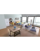 Home Designer Blast - Liam &amp Beth's Studio Apartment