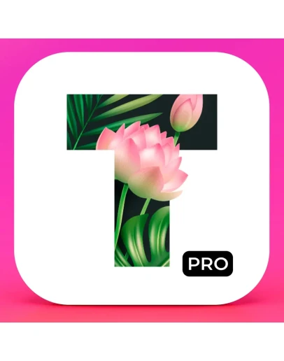 Text Текст на фото шрифты арт PRO iPhone ios AppStore