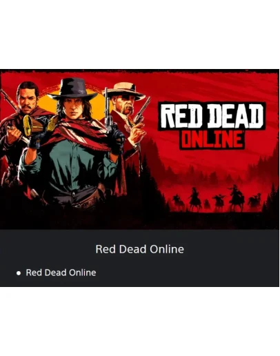 Red Dead Online PS4 / PS5 ТУРЦИЯ