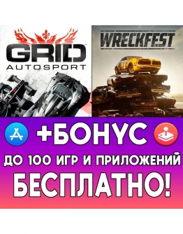 GRID AUTOSPORT Wreckfest iPhone ios AppStore На Сутки