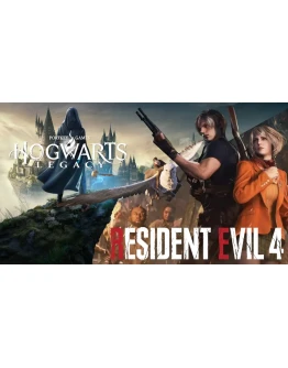 RESIDENT EVIL 4 REMAKE + Hogwarts Legacy Deluxe