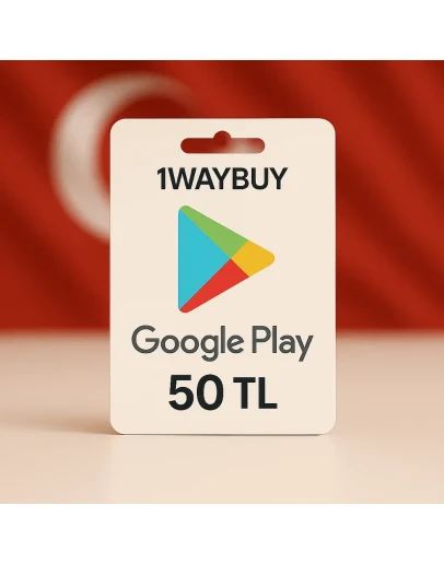 ТУРЦИЯГУГЛ ПЛЕЙ 50 TLПодарочная карта код оплаты