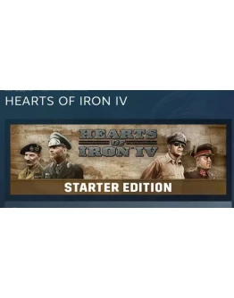 Hearts of Iron IV - Starter Edition STEAM GIFT РОССИЯ
