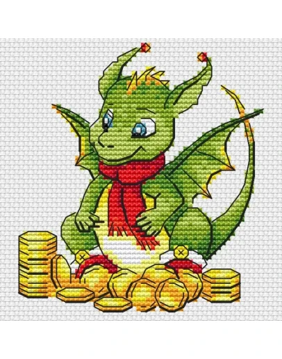 Эксклюзив. схема для вышивки крестом Драгоценный