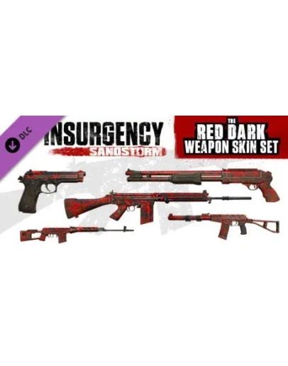 Insurgency: Sandstorm - Red Dark Weapon Skin Set DLC