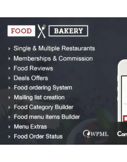 FoodBakery 3.9 - Русификация премиум темы