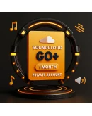 SOUNDCLOUD Go+ 1 МЕСЯЦ ЧАСТНЫЙ АККАУНТ