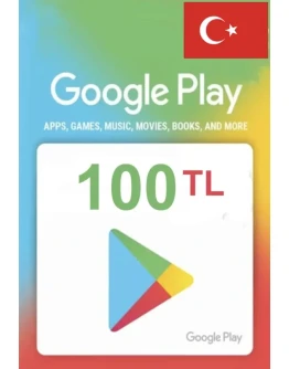 GOOGLE PLAY GIFT CARD 100 TL TRY - ТУРЦИЯ +