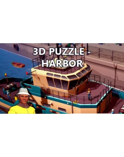 3D PUZZLE - Harbor Steam РУ+UA+KZ+СНГ