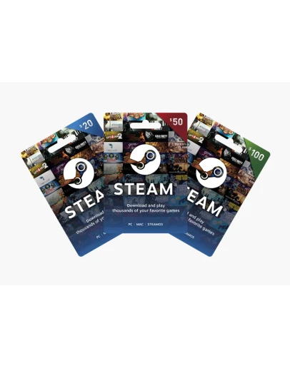 STEAM 5-300 USD СШАКАРТЫ ПОПОЛНЕНИЯБЫСТРО