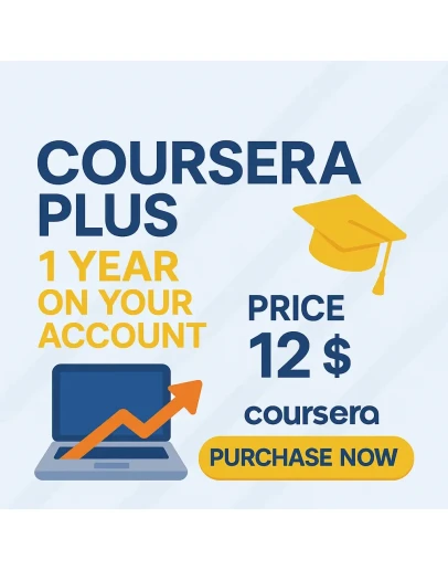 COURSERA PLUS 1 годНа ваш аккаунт