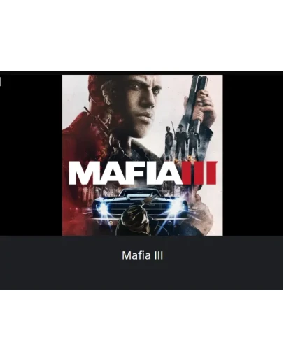 Mafia III / Мафия 3 PS4 / PS5 ТУРЦИЯ