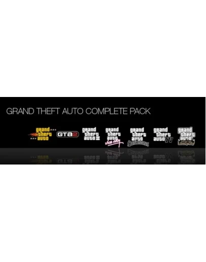 GRAND THEFT AUTO Complete Pack GTA Collection Steam M