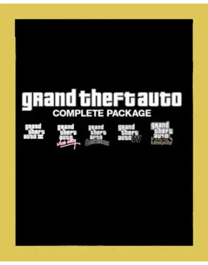 GTA GRAND THEFT AUTO 3+VICE CITY+SAN ANDREAS+IV Steam