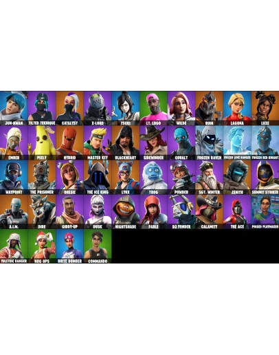 FORTNITE 45+ ОБЛИЦОВ АККАУНТOG FROZEN PACK + Почта