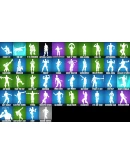 FORTNITE 45+ ОБЛИЦОВ АККАУНТOG FROZEN PACK + Почта