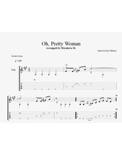 Oh Pretty Woman - Roy Orbison