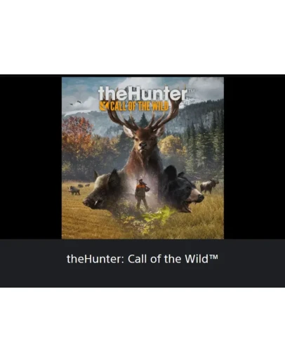 theHunter: Call of the Wild PS4 / PS5 ТУРЦИЯ