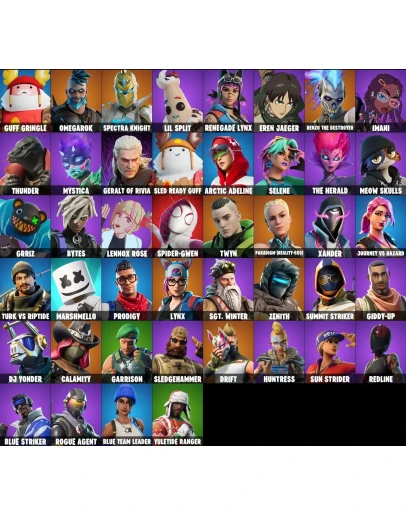 FORTNITE45+ СКИНОВ АКК OG BLUE STRIKER + ПОЧТА