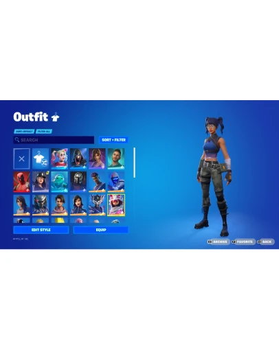 FORTNITE 51+ ОБЛИЦОВ АККАУНТ OG SIREN NEYMAR +ПОЧТА