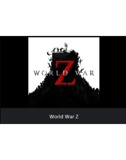 World War Z / Мировая война Z PS4 / PS5 ТУРЦИЯ