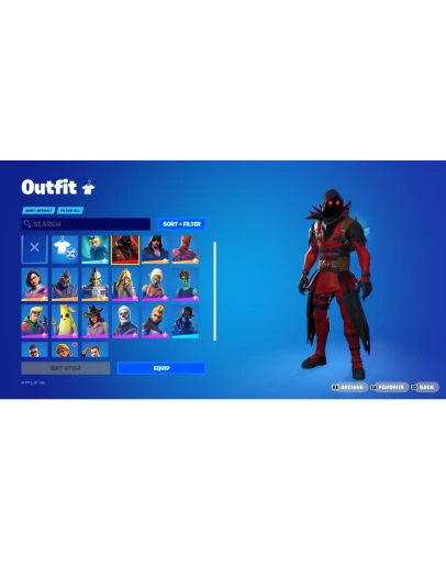 FORTNITE19+ СКИНОВ АККАУНТА SKULL TROOPER + ПОЧТА