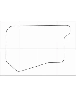 LAND ROVER DISCOVERY 3-4 2006-- Лекала автоковриков